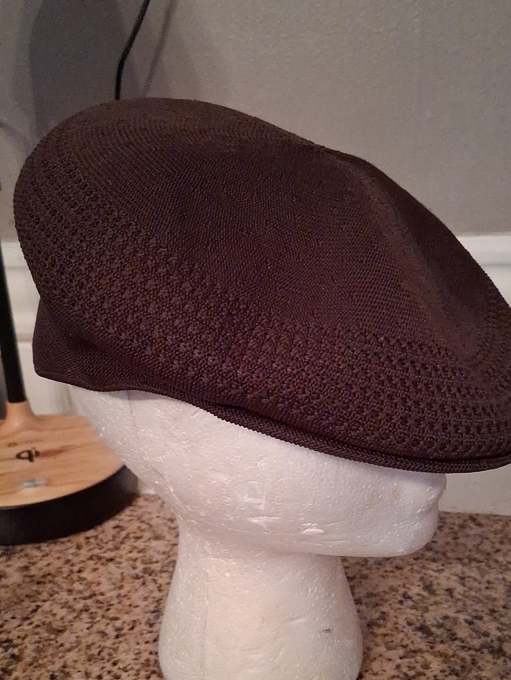 Kangol Brown Knit Cap / Hat
